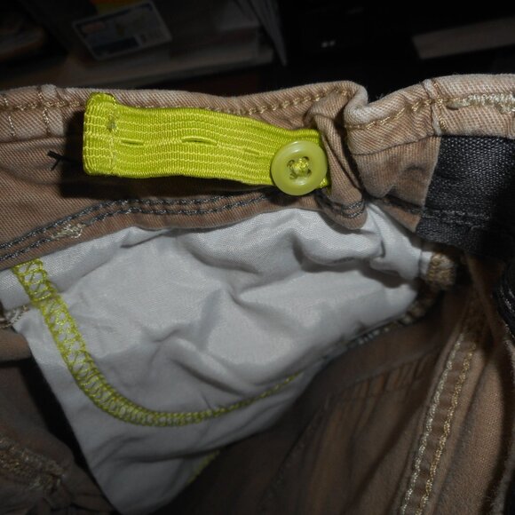 LEE EXTREME COMFORT: boy's jeans  sz 10S  ADJUSTABLE WAIST   khaki color - Picture 6 of 10